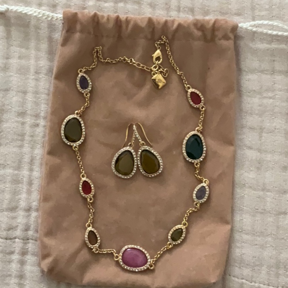 Ralph Lauren necklace set with earrings